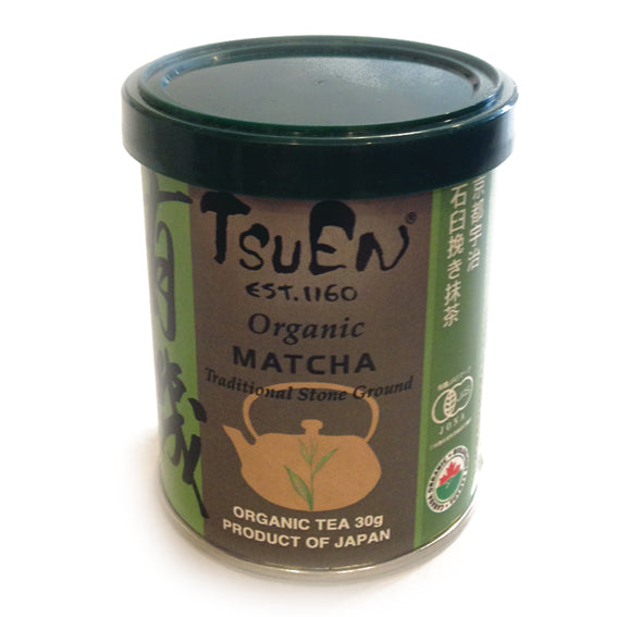 Tsuen Tea Premium Organic Matcha Powder 30g (Ceremonial Grade)