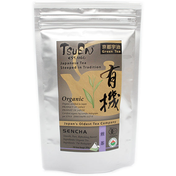 Tsuen Tea Organic Sencha Tea Bag (10 tea bags)