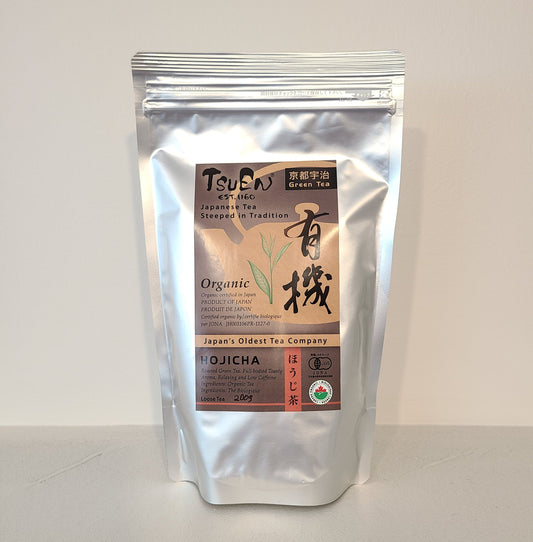 Tsuen Tea Organic Hojicha Loose Tea 200g