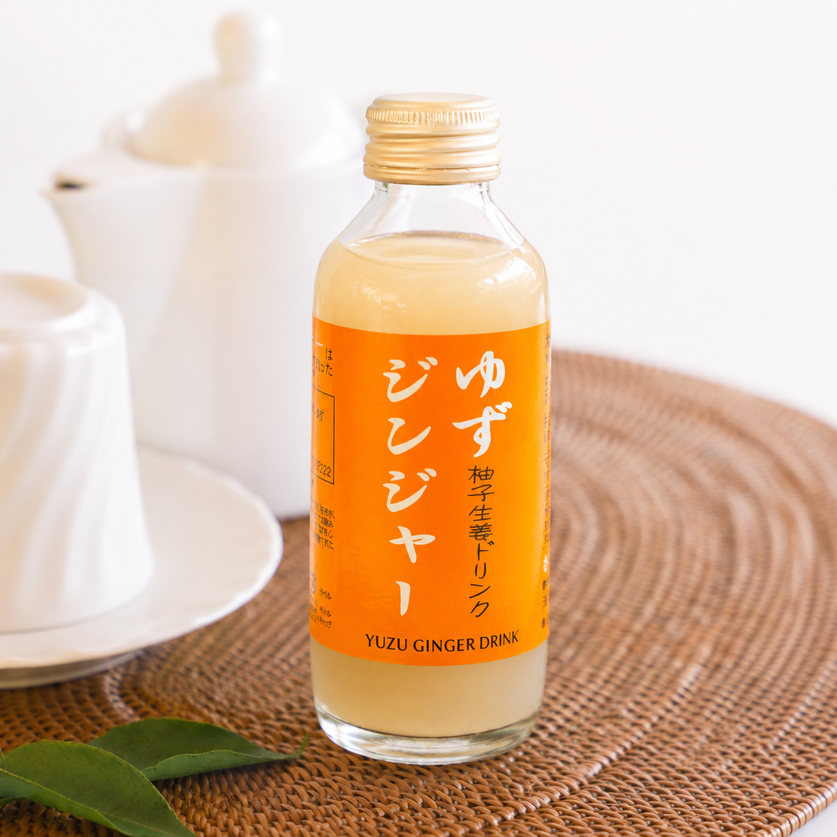 Kito Yuzu Ginger Drink 180ml – Refreshingly Bright with a Gentle Ginger Kick
