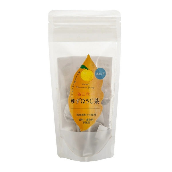 Chasandai Yuzu Hojicha Tea Bags (3g x 8 bags)