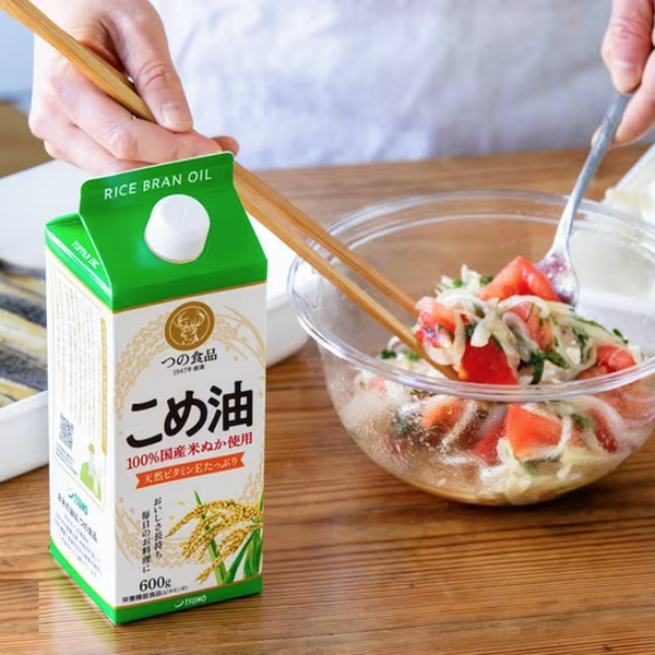 Tsuno Japanese Rice Bran Oil 600g