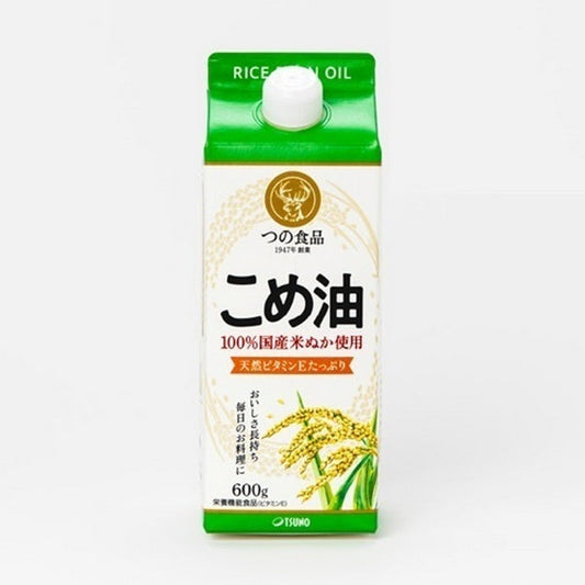 Tsuno Japanese Rice Bran Oil 600g